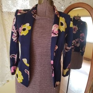 Floral Blazer